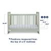 imageDelta Children babyGap Liam 4in1 Convertible Crib Greenguard Gold Certified  Converts to Toddler Bed Daybed Sofa  3 Adjustable Heights  Easy to Assemble Wooden Crib BlackNaturalSage GreenNatural