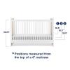 imageDelta Children babyGap Liam 4in1 Convertible Crib Greenguard Gold Certified  Converts to Toddler Bed Daybed Sofa  3 Adjustable Heights  Easy to Assemble Wooden Crib BlackNaturalBianca WhiteNatural