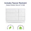 imageGAP babyGap Legacy 6 Drawer Dresser with Interlocking Drawers  Greenguard Gold Certified Bianca WhiteBianca White