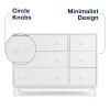imageGAP babyGap Legacy 6 Drawer Dresser with Interlocking Drawers  Greenguard Gold Certified Bianca WhiteBianca White
