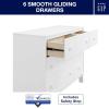 imageGAP babyGap Legacy 6 Drawer Dresser with Interlocking Drawers  Greenguard Gold Certified Bianca WhiteBianca White