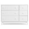 imageGAP babyGap Legacy 6 Drawer Dresser with Interlocking Drawers  Greenguard Gold Certified Bianca WhiteBianca White