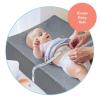imageDisney Winnie The Pooh Contoured Changing Pad with Plush Cover by Delta Children  Machine Washable Cover and Waterproof Outer Layer Grey
