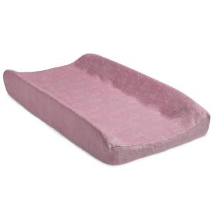 imageSerta Perfect Sleeper Contoured Changing Pad with Plush Cover GreyPink