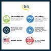 imageDelta Children Serta SleepTrue Mini Crib Mattress Premium Sustainably Sourced Fiber Core Hypoallergenic ampamp Waterproof Cover Greenguard Gold Certified  Made in USA White38x24x4 Inch Pack of 1
