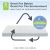imageDelta Children Twinkle Stars Limited Premium Recycled Fiber Core Crib and Toddler Mattress  Waterproof Cover  GREENGUARD Gold Certified  Trusted 7 Year Warranty  Made in USA