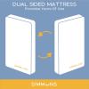 imageSimmons Kids Quiet Nights Breathable 4inch Mini Crib Mattress with RemovableMachine Washable Cover  GREENGUARD Gold  Waterproof  Sustainably Sourced Core Fiber Core BlueFull Size Crib Mattress