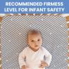 imageSimmons Kids Radiant Sky Dual Sided Baby Crib Mattress and Toddler Mattress Waterproof GREENGUARD Gold and CertiPURUS Certified Firm PlantBased Foam 5 Year Warranty Made in USAMattress Only