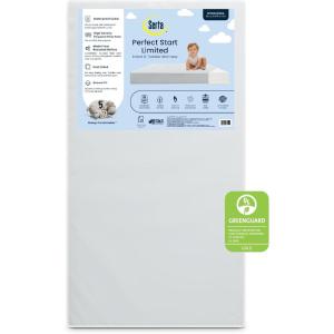 imageSerta Perfect Start Limited Dual Sided Baby Crib Mattress and Toddler Mattress Breathable Fiber Core GREENGUARD Gold Certified Waterproof 7 Year Warranty Made in USALimited Mattress