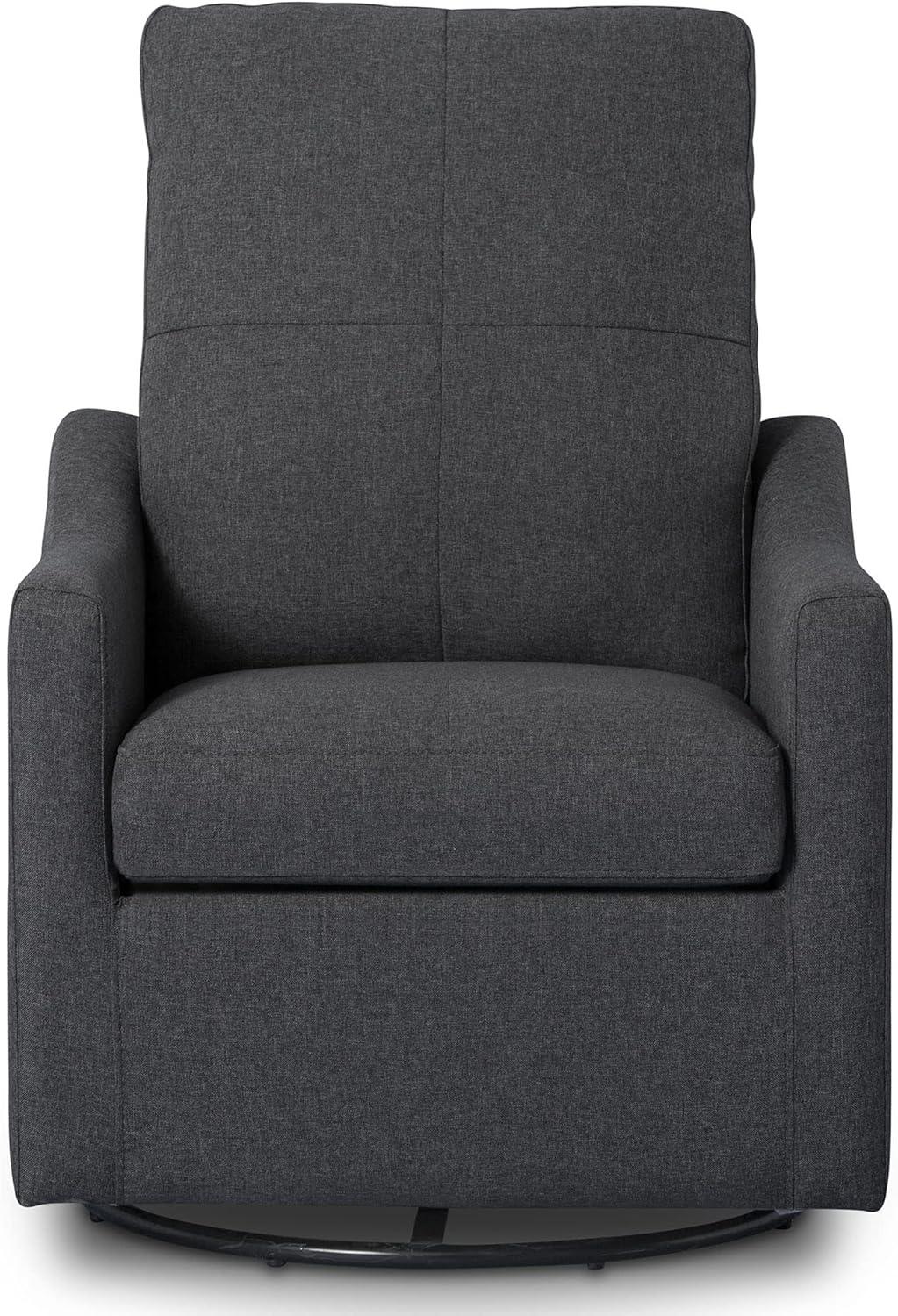 imageDelta Children Kenwood Glider Swivel Rocker Chair French GreyDark Grey