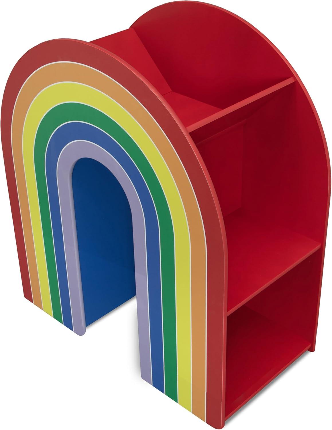 imageDelta Children Tree Bookcase  Greenguard Gold Certified Fern GreenCrafted NaturalRainbow