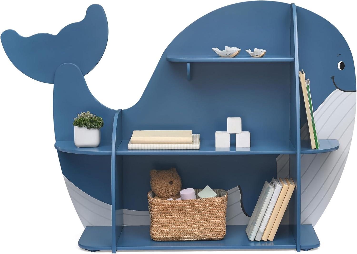 imageDelta Children Tree Bookcase  Greenguard Gold Certified Fern GreenCrafted NaturalWhale