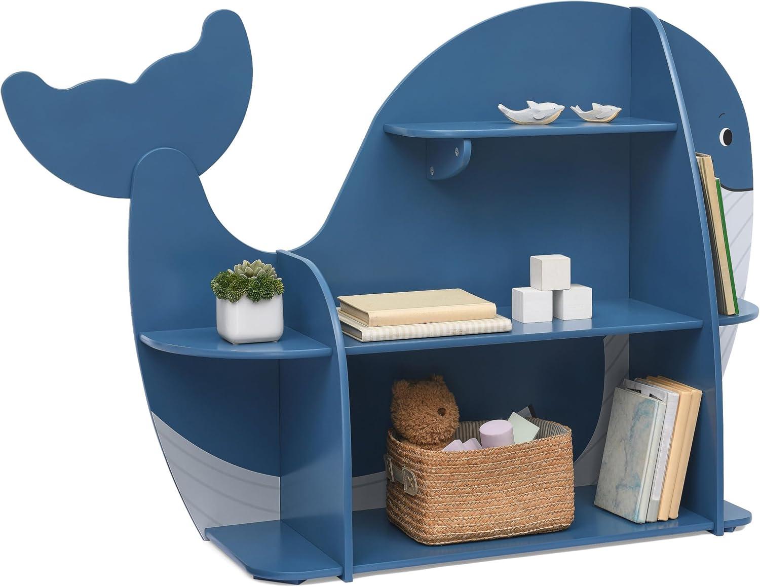 imageDelta Children Tree Bookcase  Greenguard Gold Certified Fern GreenCrafted NaturalWhale