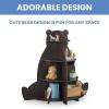 imageDelta Children Bear Bookcase  Greenguard Gold Certified Crafted WalnutBear