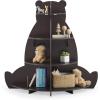 imageDelta Children Bear Bookcase  Greenguard Gold Certified Crafted WalnutBear