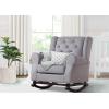 imageDelta Children Emma Upholstered Rocking ChairWood Dove GreyDove Grey