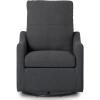 imageDelta Children Kenwood Glider Swivel Rocker Chair French GreyDark Grey