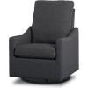 imageDelta Children Kenwood Glider Swivel Rocker Chair French GreyDark Grey