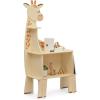 imageDelta Children Tree Bookcase  Greenguard Gold Certified Fern GreenCrafted NaturalGiraffe