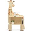 imageDelta Children Tree Bookcase  Greenguard Gold Certified Fern GreenCrafted NaturalGiraffe