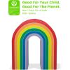 imageDelta Children Tree Bookcase  Greenguard Gold Certified Fern GreenCrafted NaturalRainbow