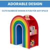 imageDelta Children Tree Bookcase  Greenguard Gold Certified Fern GreenCrafted NaturalRainbow