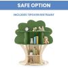 imageDelta Children Tree Bookcase  Greenguard Gold Certified Fern GreenCrafted NaturalTree