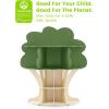 imageDelta Children Tree Bookcase  Greenguard Gold Certified Fern GreenCrafted NaturalTree