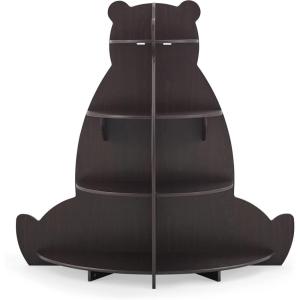 imageDelta Children Bear Bookcase  Greenguard Gold Certified Crafted WalnutBear