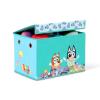 imageDelta Children  CoComelon 4Piece Toddler RoominaBox Set  Includes Sleep and Play Toddler Bed Table 1 Chair and Fabric Toy Box GreenBluey