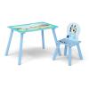 imageDelta Children  CoComelon 4Piece Toddler RoominaBox Set  Includes Sleep and Play Toddler Bed Table 1 Chair and Fabric Toy Box GreenBluey