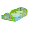 imageDelta Children  CoComelon 4Piece Toddler RoominaBox Set  Includes Sleep and Play Toddler Bed Table 1 Chair and Fabric Toy Box GreenCocomelon