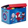 imageDelta Children  CoComelon 4Piece Toddler RoominaBox Set  Includes Sleep and Play Toddler Bed Table 1 Chair and Fabric Toy Box GreenMarvel Spidey and His Amazing Friends