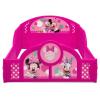 imageDelta Children  CoComelon 4Piece Toddler RoominaBox Set  Includes Sleep and Play Toddler Bed Table 1 Chair and Fabric Toy Box GreenMinnie Mouse