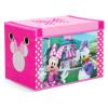 imageDelta Children  CoComelon 4Piece Toddler RoominaBox Set  Includes Sleep and Play Toddler Bed Table 1 Chair and Fabric Toy Box GreenMinnie Mouse