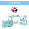 imageDelta Children CoComelon 3Piece Toddler Playroom Set  Includes Table Chair and Toy Box GreenBluey
