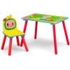 imageDelta Children CoComelon 3Piece Toddler Playroom Set  Includes Table Chair and Toy Box GreenCocomelon