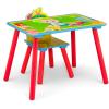 imageDelta Children CoComelon 3Piece Toddler Playroom Set  Includes Table Chair and Toy Box GreenCocomelon