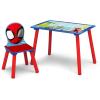 imageDelta Children CoComelon 3Piece Toddler Playroom Set  Includes Table Chair and Toy Box GreenMarvel Spidey and His Amazing Friends