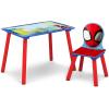 imageDelta Children CoComelon 3Piece Toddler Playroom Set  Includes Table Chair and Toy Box GreenMarvel Spidey and His Amazing Friends