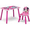 imageDelta Children CoComelon 3Piece Toddler Playroom Set  Includes Table Chair and Toy Box GreenMinnie Mouse