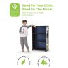 imageDelta Children Deluxe 3Shelf Bookcase  Ideal for Books Homeschooling ampamp More DC Comics Batman  Greenguard Gold Certified Decor