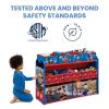 imageDelta Children Deluxe MultiBin Toy Organizer with Storage Bins  Greenguard Gold Certified GreyBlue BinsDisney Mickey Mouse