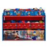 imageDelta Children Deluxe MultiBin Toy Organizer with Storage Bins  Greenguard Gold Certified GreyBlue BinsDisney Mickey Mouse
