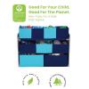 imageDelta Children Deluxe MultiBin Toy Organizer with Storage Bins  Greenguard Gold Certified GreyBlue BinsGreyBlue Bins