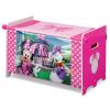 imageDelta Children Minnie Mouse Toy Box with Retractable Fabric Top PinkMinnie Mouse