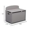 imageDelta Children MySize 9 Bin Plastic Toy Organizer  Greenguard Gold Certified GreyGrey