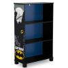 imageDelta Children Deluxe 3Shelf Bookcase  Ideal for Books Homeschooling ampamp More DC Comics Batman  Greenguard Gold Certified Decor