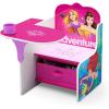 imageDelta Children Chair Desk With Storage Bin Disney FrozenPrincess