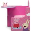 imageDelta Children Chair Desk with Storage Bin  Ideal for Arts ampamp Crafts Snack Time Homeschooling Homework ampamp More Peppa PigPeppa Pig